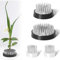 AMONENZ 4 Stück Steckigel Blumen, Rund Blumen Frosch Edelstahl, 3 Größen Ikebana Blumenhalter, Blumenarrangement Werkzeug für Haus, Garten, Hotel (23mm/23mm/34mm/46mm)