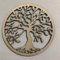 Arbre de vie en bois, Décoration murale chambre, salon, décoration intérieur, image sculptée, découpée avec laser, déco mur, cadeau anniversaire, noël, baptême, mariage (14cm, 1)