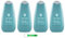 4x Pino Silvestre Duschgel Classico Soffio di Talco Badeschaum Bath Foam Bagnoschiuma,Duschgel 750ml + Beni Culinari Kostenloser Schlüsselanhänger