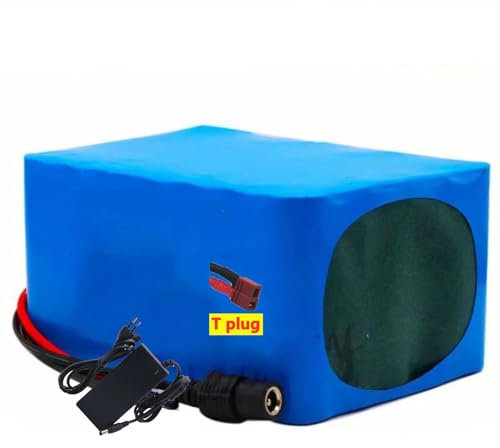 Batterie 60V 20000Mah E-Bike Lithium-Akku 16S2P Wiederaufladbarer Li-Ionen-Akku Elektrofahrrad-Akku Für Elektro Fahrrad Roller Scooter T Plug,36V 11Ah