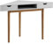 FineBuy Eckschreibtisch 80x80x78 cm Weiß Schreibtisch mit Schubladen, Homeoffice Computertisch Platzsparend mit Stauraum, Büro Ecktisch Laptoptisch Arbeitszimmer Holzbeine