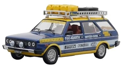 SYOEUR Scala 1:43 Per Modelli Di Auto Da Rally Fiat Collezionabili Decorazioni Statiche Regali Per Adulti Hobby E Giocattoli Set Giochi Modello Auto per Hobby