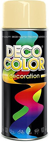Bombe aréosol peinture déco en aérosol 400ml RAL 1015 beige