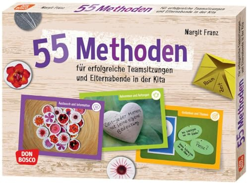 55 Methoden für erfolgreiche Teamsitzungen und Elternabende in der Kita: Praktische Bildkarten für Teambesprechung, Konfliktmanagement und ... Teamentwicklung & Qualitätsmanagement)