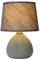 LUCIDE RAMZI - Tischlampe - Ø 18 cm - 1xE14 - Grau