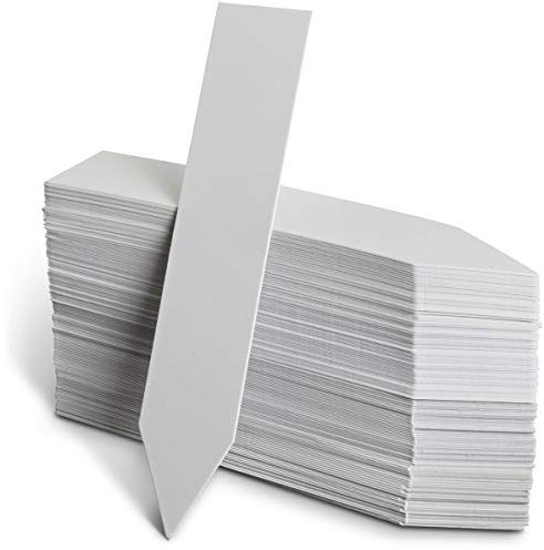 U6977 Tag Piante Labels Etichette Piante Giardino Etichette Giardinaggio - Bianca - Freccia - 120 Pezzi