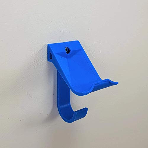 Support mural pour manette PS4/SLIM/PRO avec support pour casque (nouveau) (bleu)