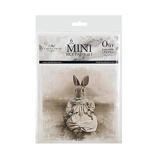 ITD Collection Reispapier, RSM035, 14,8 x 14,8 cm