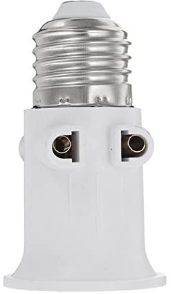 Fenteer EU Stecker E27 Sockel Glühlampe Lampe Adapter Halter Umwandlung