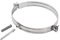 Halterung mit Pellet-Halsband zur Befestigung von Schornstein, Edelstahl, Pellet-Halterung (D140 mm, PZ3)