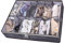 TUAKIMCE Under Bed Shoe Storage Organiser, Underbed Bag with Clear Lid, Foldable Under Bed Shoes Bag Fits 12 Pairs Total - Shoe Storage Ideas