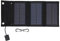 Batterie Externe Solaire,15 W Panneau de Chargeur d'énergie Solaire étanche Pliable PowerBank Mobile Solaire extérieur,Alimentation Mobile à énergie Solaire étanche pour Ordinateurs Portables