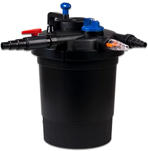 Wagner Green Druckfilter GPF-10000 mit integriertem UVC Gerät für Teiche bis 12.000 Liter für Fischteiche (GPF-10000)