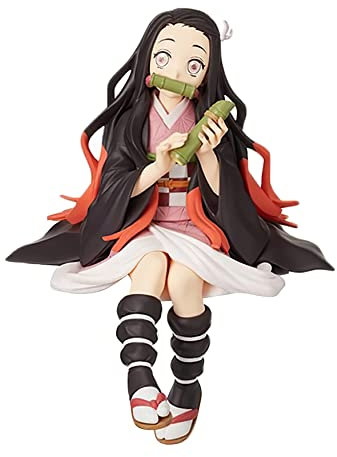 Anime Kamado Nezuko Figur, Anime Cartoon Charaktere Statue Sammlerstücke Modell Figur Spielzeug Ornamente für Fans Sammlung Geschenke