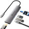 USB C Hub, UtechSmart 6 in 1 USB C Adapter Multiport mit 4K@60Hz HDMI, 2*USB 3.0, PD 100W, SD/TF Kartenleser, Kompatibel für MacBook Pro/Air M1, Dell, HP, Steam Deck und Typ C Geräten