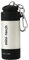KING OF FLASH Mini USB Rechargeable LED Torch Flashlight with Keyring Keyring (White)