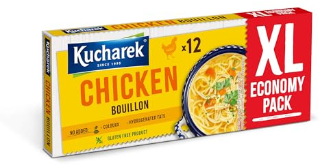 Kucharek Chicken Stock Cube 120g (Pack Of 12)