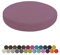 Lsjoaw Rund Sitzkissen Stuhlkissen 30 X 30 X 3CM(1 Pieces) Leinen Sitzpolster Abnehmbares Memory Schaum Runde Sitzauflage für Stuhl Bank Hocker Haus Küche Esszimmer Garten Büro,Helles Lila