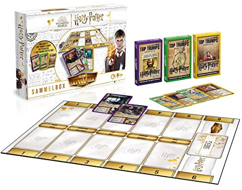 Winning Moves - TOP Trumps Battle Mat - Harry Potter - TOP Trumps als Brettspiel - Alter 6+ - Deutsch