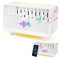 White Noise Night Light Humidifier, Portable Sleep Sound Machine for Adults, 4-in-1 Bluetooth Speaker with 8 Ambient Sounds, Timer, Flame Diffusers with Aromatherapy for Sleeping Home & Kitchen