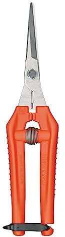 CHIKAMASA TP-530S Professionelle Gartenschere zum Ernten von Gemüse, Obst, Schneiden von Pflanzen und perfekt für kleine Stiele in geschlossenen Räumen.