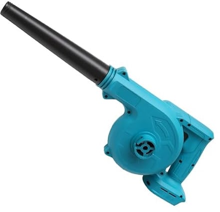 Akku-Laubbläser, Gebläse für Makita 18v Batterie, leistungsstark, Drehzahlregelung, Schnurlos für Rasenpflegeblatt Blasen, Auto, Schnee, Deck