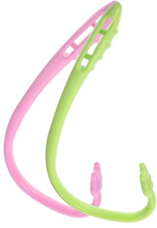 LALAFINA 2pcs Acupoint Massage Hooks Back Massager for Pain Relief Fatigue Relief Stick Massage Tools for Shoulder and Neck Relaxation Supplies Random Color