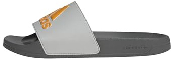 adidas Unisex Adilette Shower Slides, Grey Two/Crew Orange/Grey Four, 38 EU