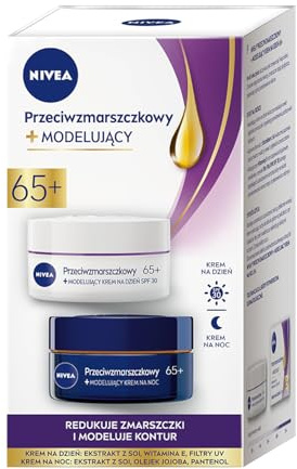NIVEA 2er Pack MODELANTE Anti-Falten Tagescreme und Nachtcreme 65+ (2 x 50 ml)