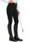 H.MILES Reitleggings Damen Vollbesatz High Waist Elastische Reithose Damen mit Handytasche Gürtelschlaufen Schwarz XL
