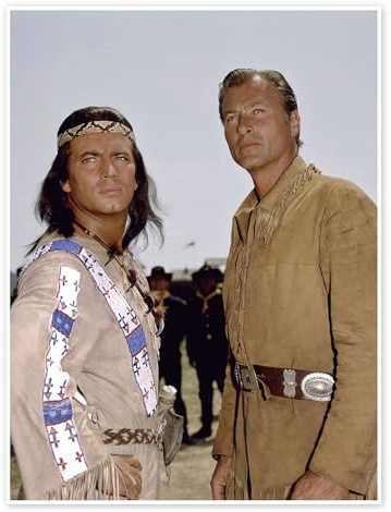 Posterlounge Winnetou - 2. Teil, 1964 Poster | 30 x 40 cm Wandbilder Wanddeko