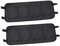 Milageto 2pcs Auto Angelrutenhalter Fischerei Tackle Tackle 4 Slots Trägerriemen Fahrzeug Fischereistangenlager für SUV Van Wagen