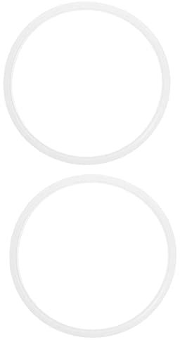Didiseaon 2pcs Silicone Sealing for Pressure Cookers High-Temperature Resistant Gaskets for Models Easy to Install Kitchen Accessories Compatible Tower Pressure Cookers
