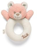 Trudi Orso Sonaglio rosa Peluche Baby orsacchiotto, regalo Nascita 0+ neonati | 14x12x6cm taglia XS Baby | modello 28136