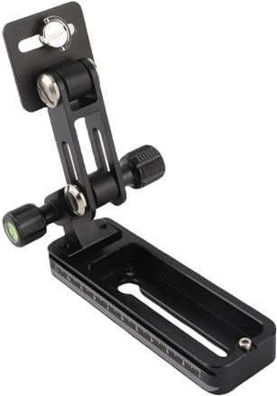 Telephoto Zoom Lens Bracket Set, Long Focus Camera Support with Quick Release Plate, Aluminum Alloy Lens Support for Bird Watching and Wildlife Photography (F120-38)