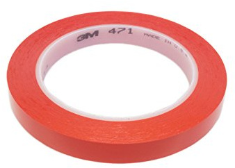 3M 471 Scotch Fineline Konturenband Zierlinienband lackieren Airbrush 12mm x 33m Rot