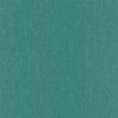 Rasch Tapeten 552713 - Einfarbige Vliestapete aus der Kollektion Salisbury in mattem Türkis mit leichter Struktur – 10,05m x 53cm (L x B)