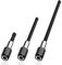 Mesee 3Pcs Bohrer Verlängerungsstange,Hex-Shank Magnetische Halter,1/4 (6.35mm) Sechskantschaft Schnellwechsel Bitsatz Verlängerungsstange für elektrische Schlagschrauber Schraubendreher 60/100/150mm