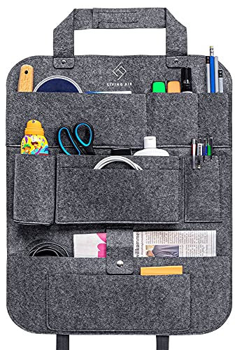Living Air Auto Organizer, Auto Rückenlehnenschutz, Autositz Organizer, Wohnmobil Zubehör, Autositzschoner