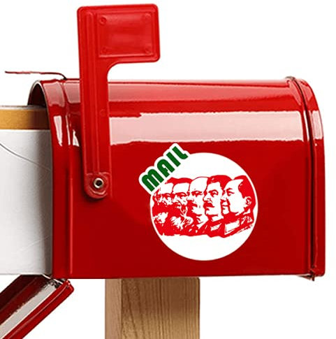 Beauty Gift Der Vorsitzende des Roten Marxismus Mao China Aufkleber Briefkastenaufkleber Kleber