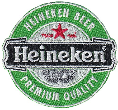 D605 - Ecusson Patch Brodé Thermocollant - 7,8 cm x 7,3 cm - Bière Beer