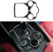 OYDDL Auto Schalterhebel Cover Kohlefaser Trim Schalthebel Aufkleber Kompatibel mit Alfa Romeo Giulia (2016-2019) / Stelvio (2017-2019) Zubehör