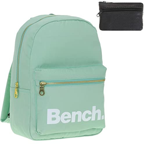 Bench Rucksack Damen klein small Daypack Handtasche Damenrucksack Freizeitrucksack Mädchen backpack 64158 +e (Pastell Mint Green 5800)