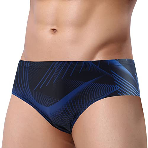 SEAUR Costume da bagno da uomo, slip da bagno, aderenti, corti, ad asciugatura rapida, per sport acquatici, allenamento classico, nuoto, piscina, L, XL, XXL, 3XL, 4XL, 5XL, A03, XXXL