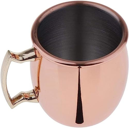 KanDuo Chopes à bière personnalisées Chopes, chopes à bière, chopes à bière, Tasse de 60 ML Tasse en cuivre à Double paroi en marbre