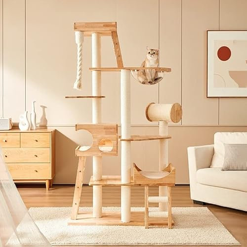 Katzenbaum Katzenklettergerüst großer Katzenstreu Kratzbaum EIN Katzengerüst belegt Keine Raumkapsel Katzenklettergerüst Katzenstreu Kratzbaum Kratzbäume