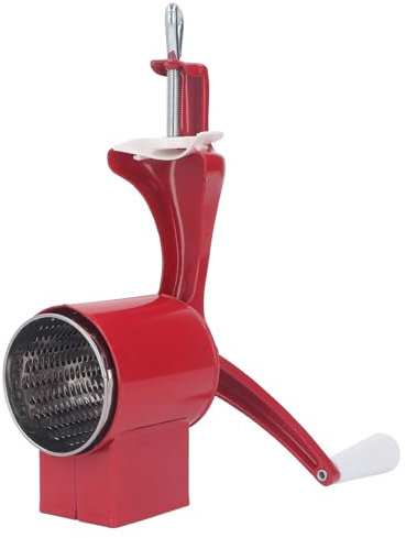 Operación del Rallador de Queso Rallador de Manivela Rallador Moler Arranque para Ingredientes Nueces Ralladores de Manivela