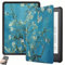Étui pour Kindle Paperwhite 11e Génération 2021 & Signature Edition Léger, avec Fonction Auto Sleep/Wake Et Sangle De Maintien, Non Compatible avec d'autres Liseuses Électroniques (Fleurs d'abricot)