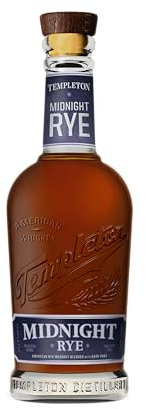 Templeton Midnight Rye | 70cl, 45% ABV | Premium Small Batch Whiskey