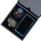 MITER Tragetasche für FiiO iBasso Sony Shanling HiBy Cayin Astell&Kern Questyle, handgefertigte Acryl-Fenster harte Aufbewahrungsbox für IEM-Kopfhörer + Digitaler Audio-Player (Acryl 4